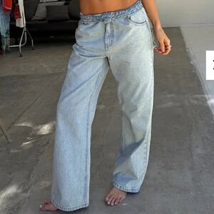 Never Fully Dressed Scallop Jeans